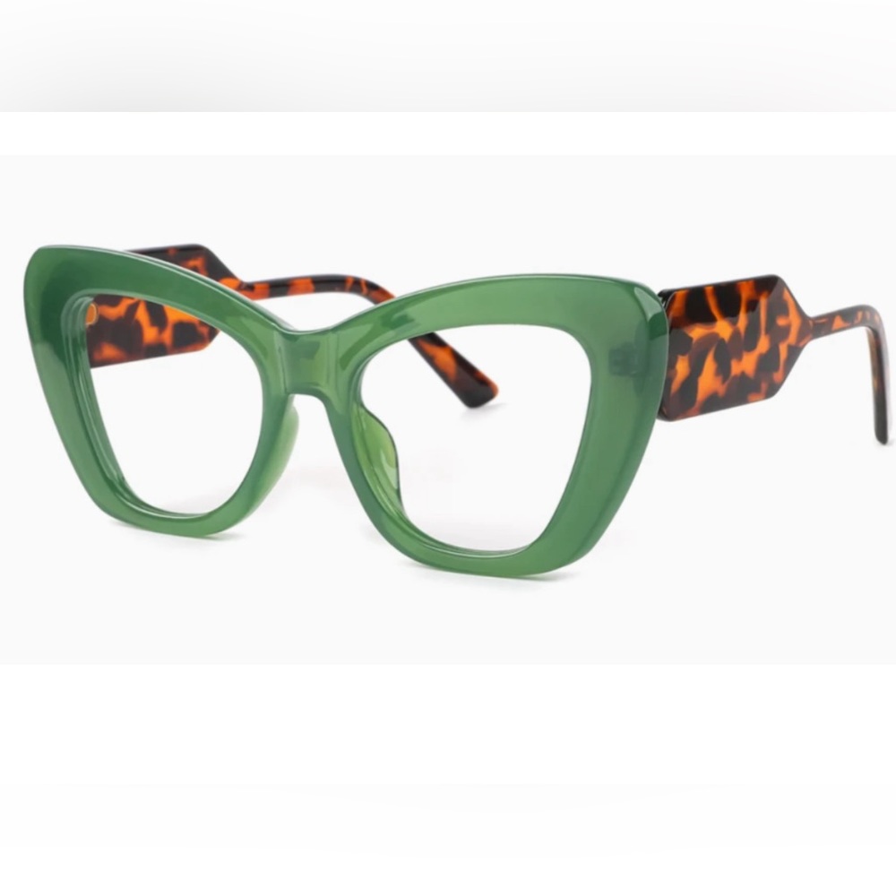 Eyeglass frames - green